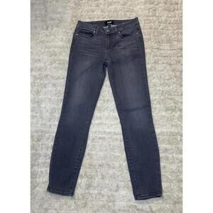 Paige gray 'Verdugo Ankle' skinny denim jeans Size 27